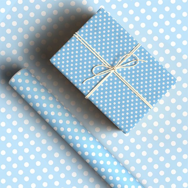 CYAN SPOTTY DOTS