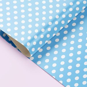 CYAN SPOTTY DOTS
