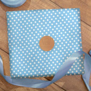 CYAN SPOTTY DOTS
