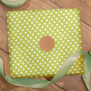 GREEN SPOTTY DOTS