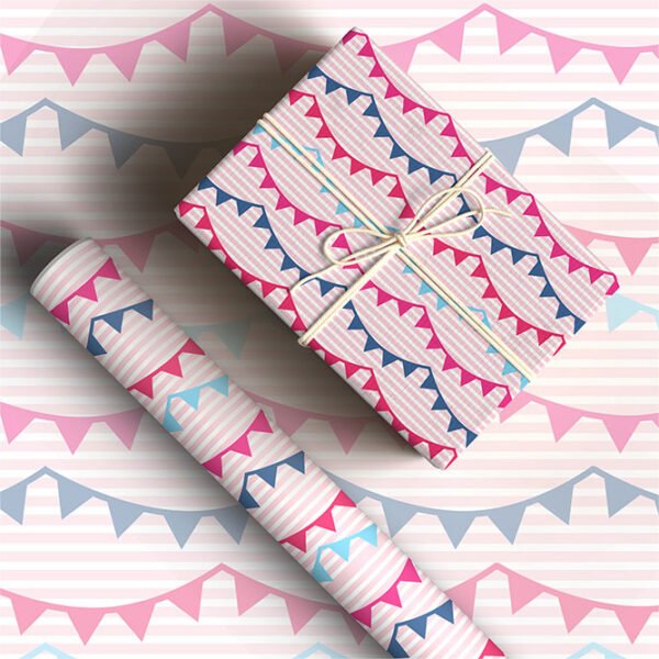 PINK PARTY PENNANTS
