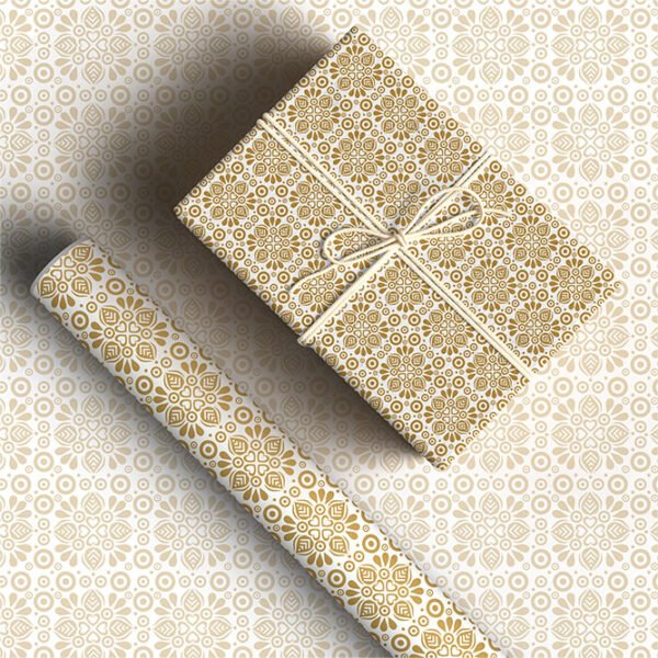 THE FLOWER GOLD MOTIF