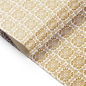 THE FLOWER GOLD MOTIF
