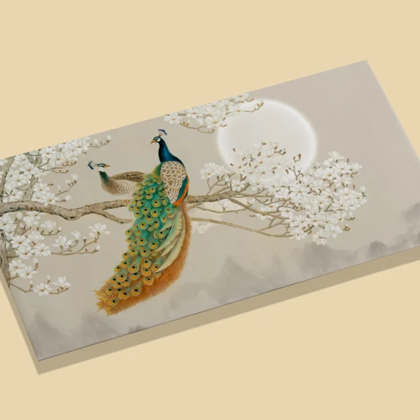 KRUTIK A MAGNIFICENT PEACOCK ART - Image 2