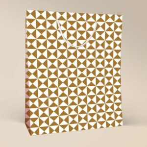 Gilded Geo ? Golden Triangle Gift Bag