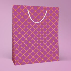Moroccan Majesty ? Gold Lined Mosaic Gift Bag