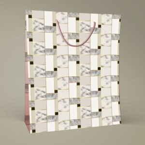 Marble Chic ? Geometric Elegance Gift Bag