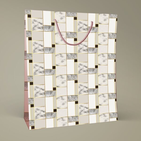 Marble Chic ? Geometric Elegance Gift Bag