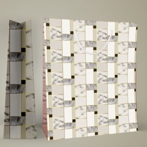 Marble Chic ? Geometric Elegance Gift Bag