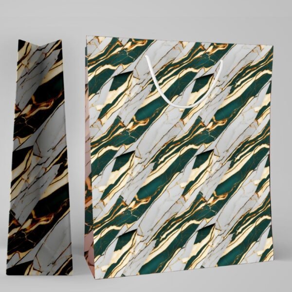 Marbella ? Elegant Marble Gift Bag - Image 2