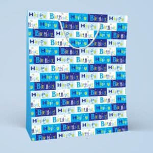 Blue Cheers ? Birthday Wishes Gift Bag