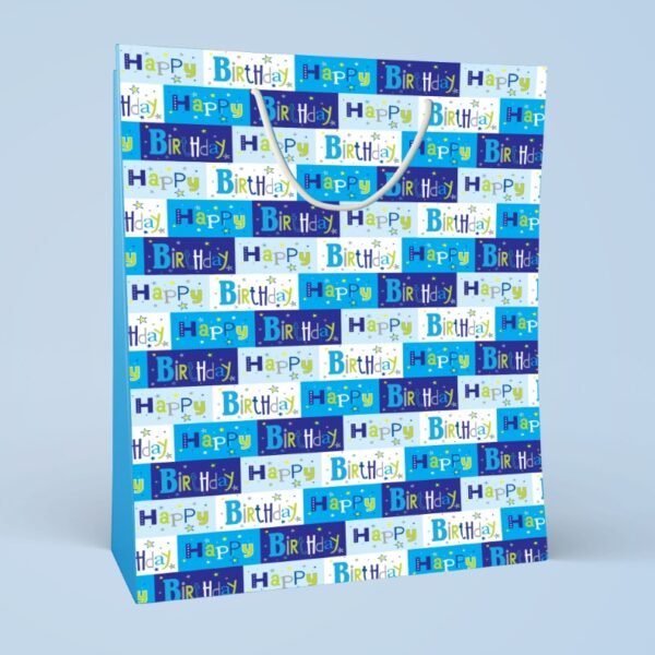 Blue Cheers ? Birthday Wishes Gift Bag