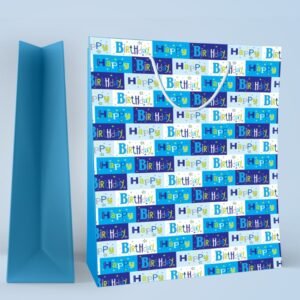 Blue Cheers ? Birthday Wishes Gift Bag