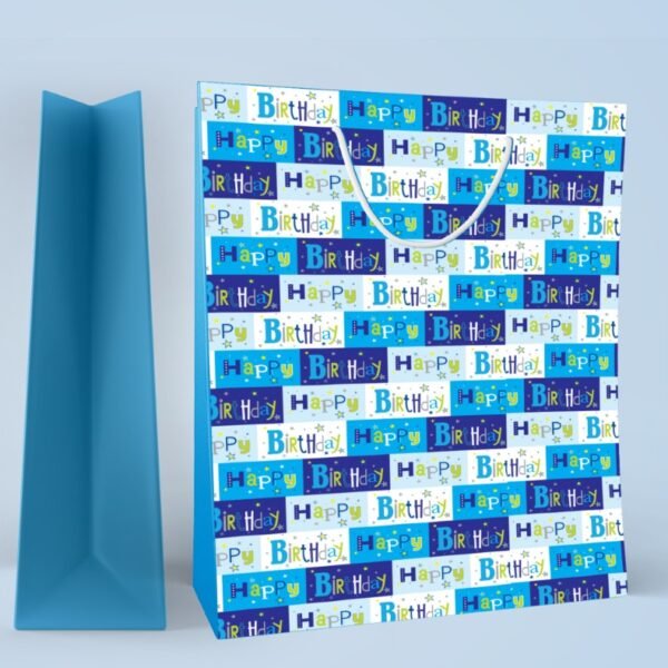 Blue Cheers ? Birthday Wishes Gift Bag - Image 2
