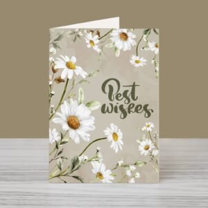Daisy Delight ? Best Wishes Card