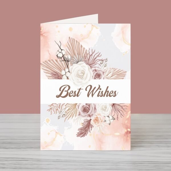 Elegant Blush Wishes