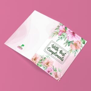 Floral Bliss Compliment Card