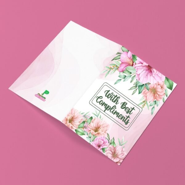 Floral Bliss Compliment Card - Image 2