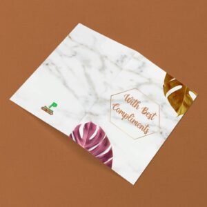 Elegant Marble Compliment Card