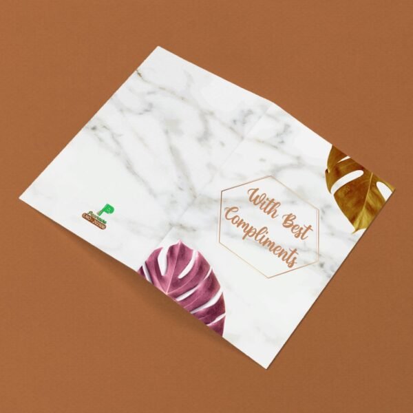 Elegant Marble Compliment Card - Image 2