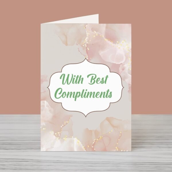 Rose Mist Compliment Card