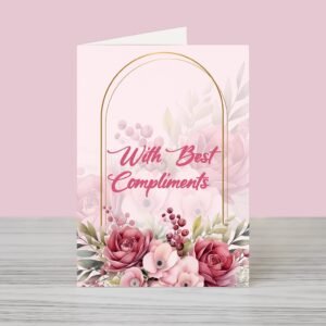 Blush Rose Greeting Card