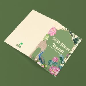 Peacock Serenity ? Warm Regards Card