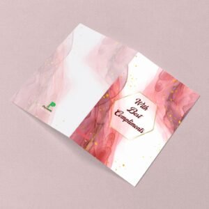 Crimson Elegance ? Compliment Card