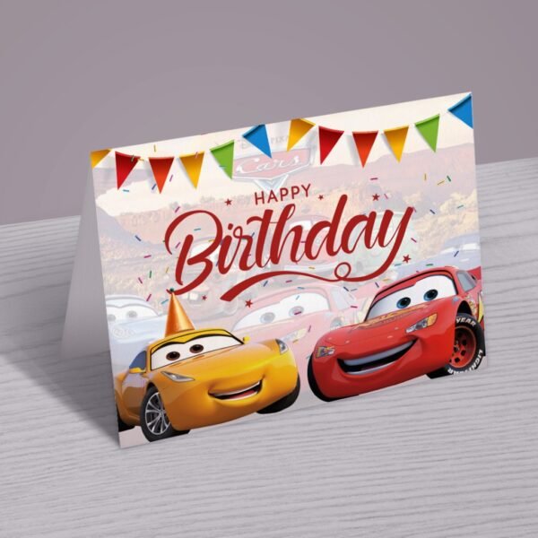 Speed Racer Celebration Card