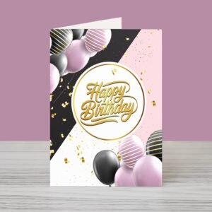 Pink Noir Confetti