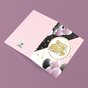 Pink Noir Confetti